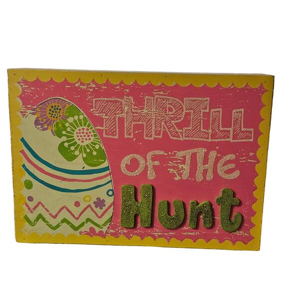 Thrill of The Hunt Easter Spring Decor - Picture 1 of 2
